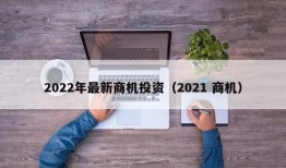 2022年最新商机投资（2021 商机）