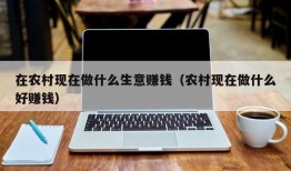 在农村现在做什么生意赚钱（农村现在做什么好赚钱）