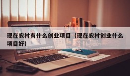 现在农村有什么创业项目（现在农村创业什么项目好）